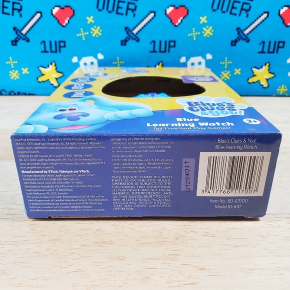 Blues Clues and You Watch -  Blue Learning Watch for Preschoolers Leap Frog NEW - Picture 7 of 12